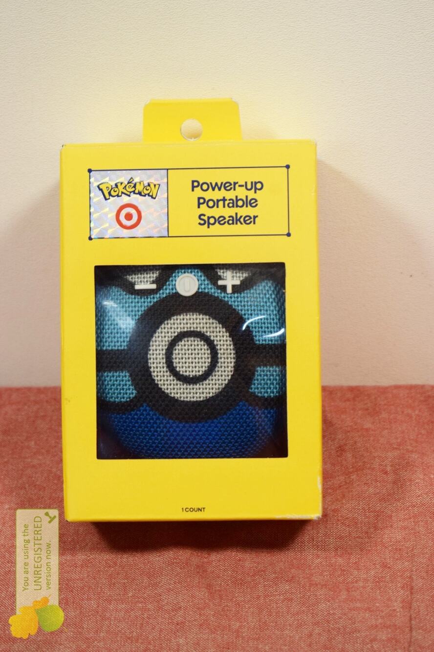 Pokémon Dive Ball Power-up Portable Bluetooth Speaker